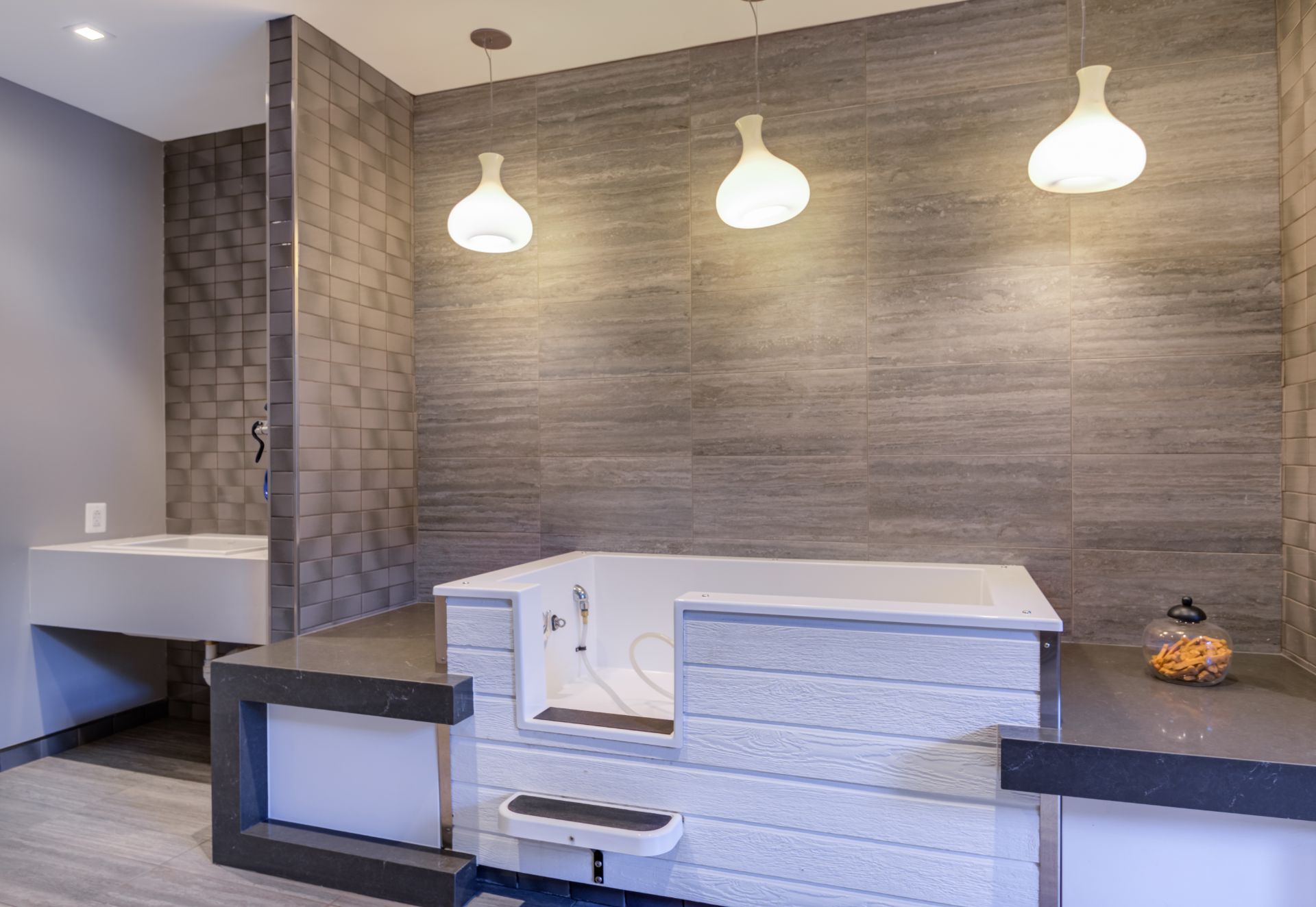 Wash those muddy paws before going back to your home.